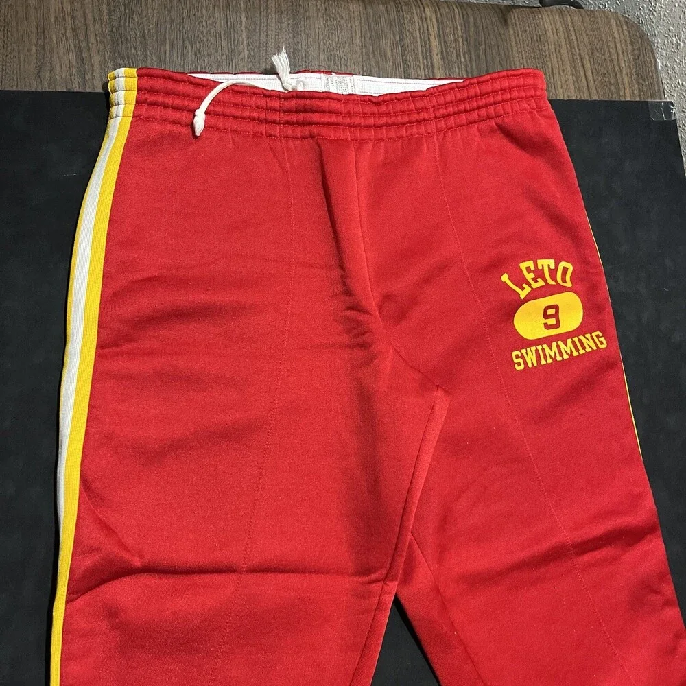Champion Reverse Weave 1960s Sweatpants Vintage 1950s Striped Florida Swimming